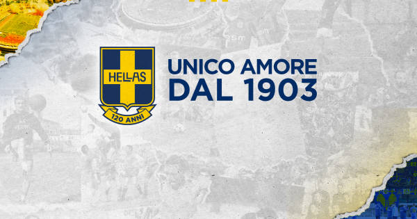 Hellas Verona compie 120 anni, sul francobollo commemorativo il