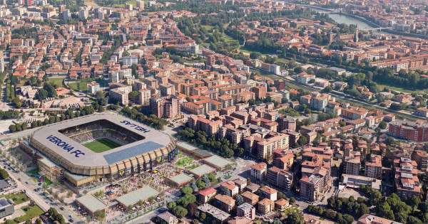 Hellas Verona FC präsentiert neues Stadionprojekt der Stadt Verona | ...